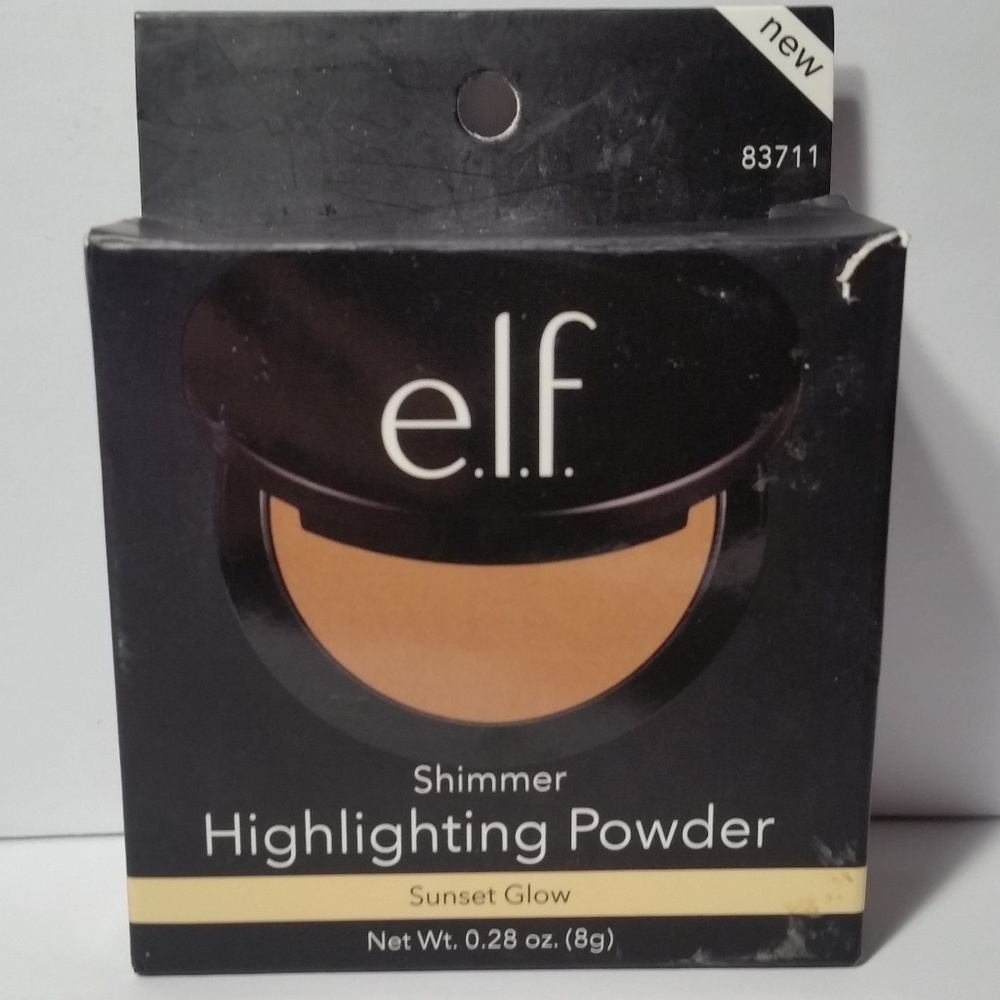 ELF Shimmer Highlighting Powder Sunset Glow e.l.f